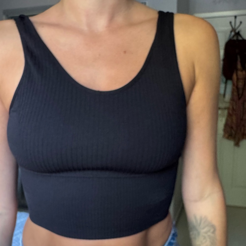 Elegant Black Sleeveless Top